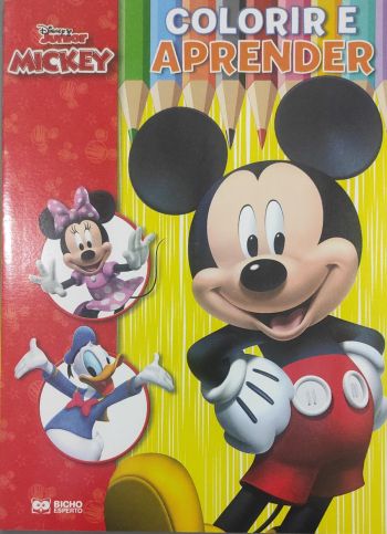 colorir-e-aprender-mickey