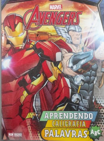 marvel-avengers-aprendendo-caligrafia-palavras