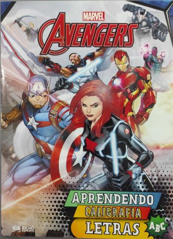 marvel-avengers-aprendendo-caligrafia-letras