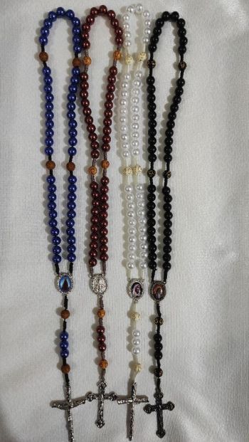 terco-pai-nosso-acrilico-n8-marrom-preto-azul-e-branco