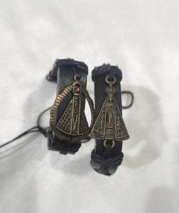 pulseira-elasticas-couro-aparecida